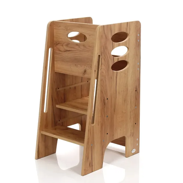 Kitchen Helper pomocnik kuchenny Montessori Kids Helper dębowy KH-340
