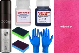 rozowy-zestaw-renowacja-skory-zamszu-nubuku-farba-renoskor-lakier-zmywacz