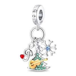 zawieszka-srebro-925-charms-koralik-klucz-wiolinowy-choinka-gitara-sniezka