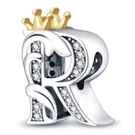 zawieszka-srebro-925-charms-koralik-korona-litera-r