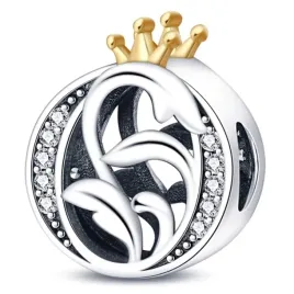 zawieszka-srebro-925-charms-koralik-korona-litera-o