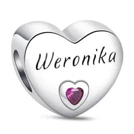 zawieszka-srebro-925-charms-koralik-imie-weronika-serce
