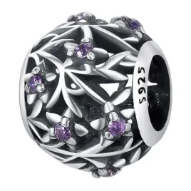 zawieszka-srebro-925-charms-koralik-kwiaty-azurowa