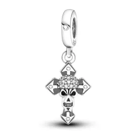 zawieszka-srebro-925-charms-koralik-krzyz-gotycki-czaszka