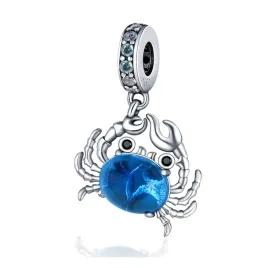zawieszka-srebro-925-charms-koralik-niebieski-krab