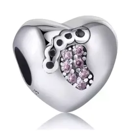 zawieszka-srebro-925-charms-koralik-narodziny-corki-rozowa-stopa