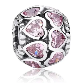 zawieszka-srebro-925-charms-koralik-rozowe-serca