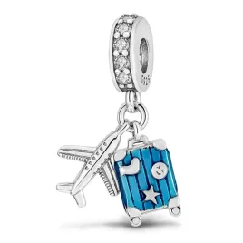 zawieszka-srebro-925-charms-koralik-samolot-niebieska-walizka-podroz