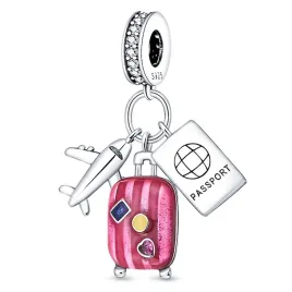 zawieszka-srebro-925-charms-koralik-samolot-walizka-paszport-podroz
