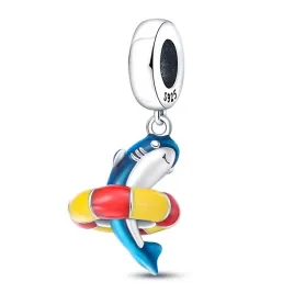 zawieszka-srebro-925-charms-koralik-rekin-kolo-ratunkowe
