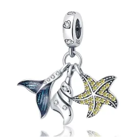 zawieszka-srebro-925-charms-koralik-rybi-ogon-muszla-rozgwiazda-morze