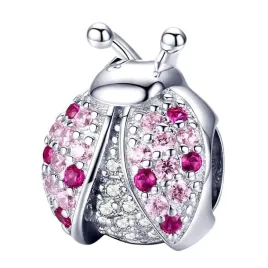 zawieszka-srebro-925-charms-koralik-rozowa-biedronka