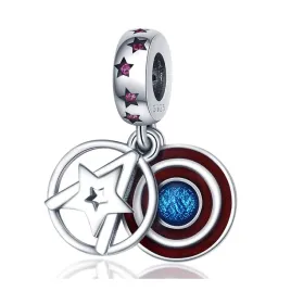 zawieszka-srebro-925-charms-koralik-tarcza-marvel-kapitan-ameryka