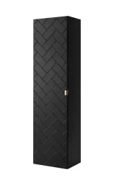 czarny-wysoki-slupek-lazienkowy-136-cm-frezowany-front-szafka-z-polkami-g