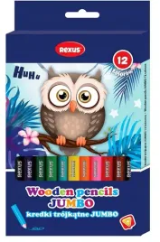 beniamin-rexus-kredki-szkolne-grube-jumbo-trojkatne-12-kolorow