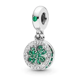 zawieszka-srebro-925-koralik-charms-czterolistna-koniczynka