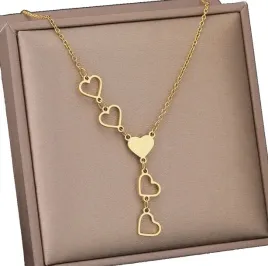 naszyjnik-celebrytka-lancuszek-damski-stal-chirurgiczna-pozlacany-18k-zloty