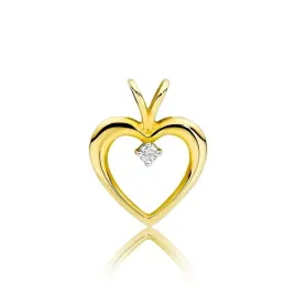 zlota-zawieszka-z-brylantem-serce-585-diament