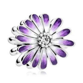 zawieszka-srebro-925-charms-koralik-fioletowa-stokrotka-kwiatek