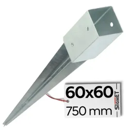 podstawa-slupa-wbijana-kotwa-60x60-750-mm-ocynk