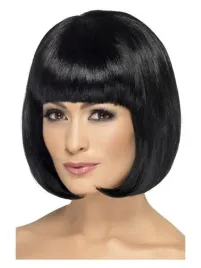 czarna-krotka-peruka-dla-kobiet-smiffys-partyrama-wig-42389