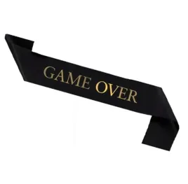 szarfa-game-over-zlota-na-wieczor-kawalerski
