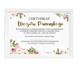 certyfikat-ramka-biala-na-wieczor-panienski-ros