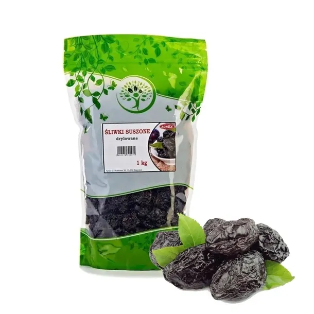 ŚLIWKA SUSZONA 1kg bez pestek suszone PYSZNE WYSOKA JAKOŚĆ śliwki