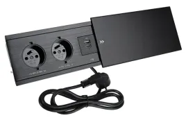 gniazdo-meblowe-chowane-wpuszczane-w-blat-przedluzacz-2xusb-18w-230v-czarne