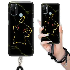 etui-quick-do-oppo-a53-czarny-sznurek-smycz-bajkowe-dla-dzieci-wzory