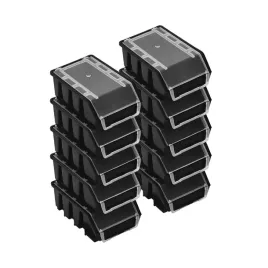 10x-pojemnik-magazynowy-kuweta-organizer-ergobox-2-czarny