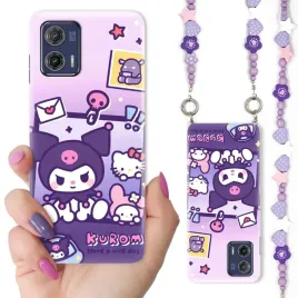 etui-fioletowe-koraliki-do-motorola-g73-obudowa-case-kuromi-krolik-wzory