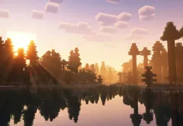 fototapeta-minecraft-shaders-las-szer-368-x-wys-254