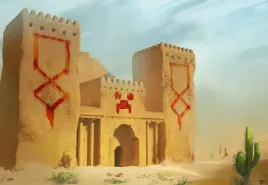 piekna-fototapeta-na-sciane-grafika-minecraft-swiatynia-pustynna-368x254