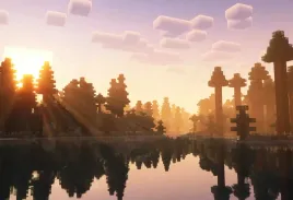 fototapeta-minecraft-shaders-las-szer-152-x-wys-104