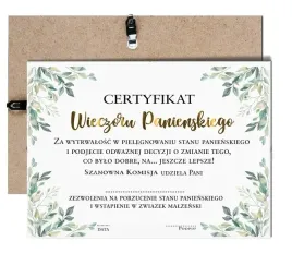 certyfikat-antyrama-na-wieczor-panienski-zielone-listki