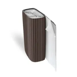tasma-kominowa-olowiana-ryflowana-2d-300mm-ral-8019-ciemny-braz