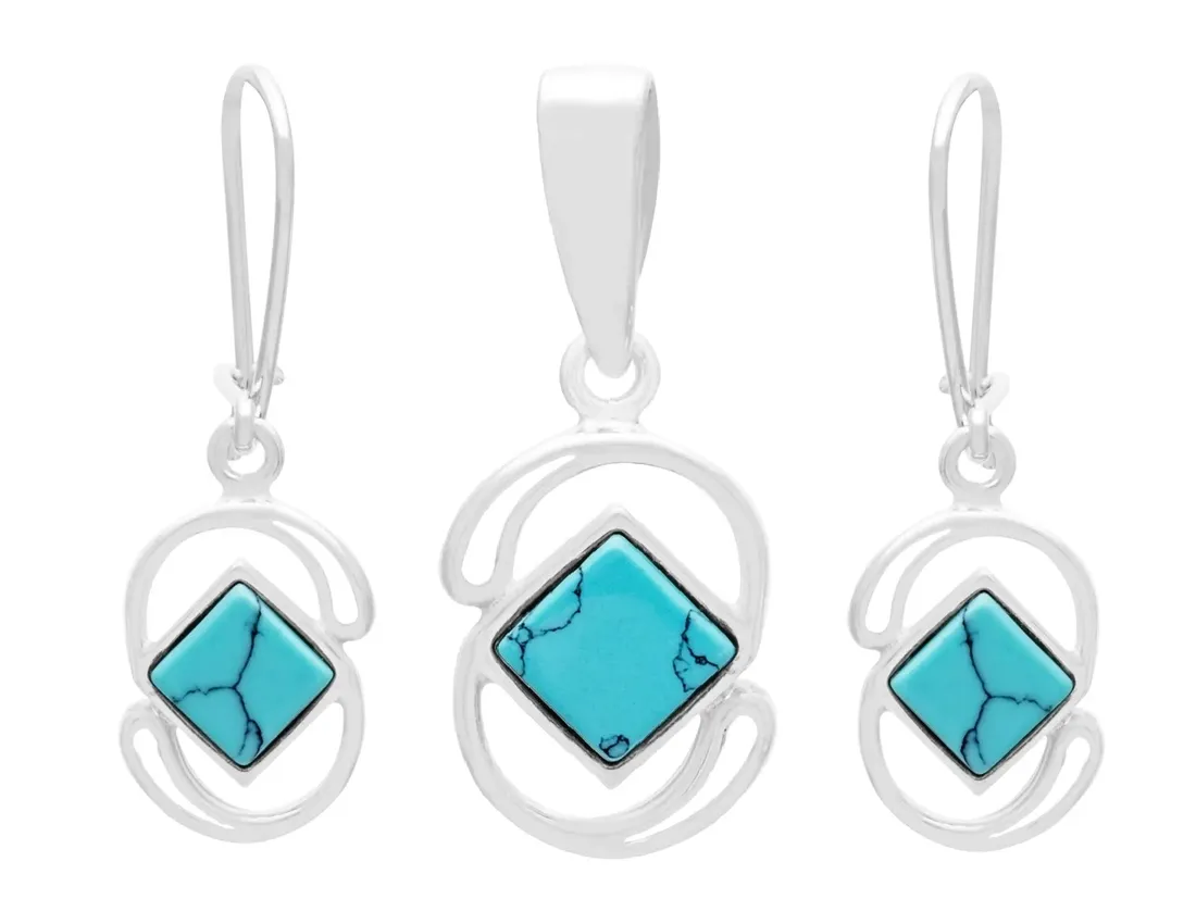 srebrny-komplet-kolczyki-wisiorek-turkus