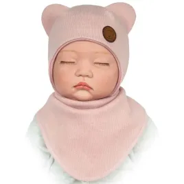 komplet-niemowlecy-czapka-apaszka-prazek-44-46