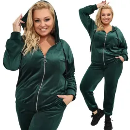 dres-damski-welurowy-plus-size-zielony-r-48-50-biust-128-cm