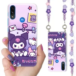 etui-fioletowe-koraliki-do-motorola-e7-power-e7i-case-kuromi-krolik-wzory