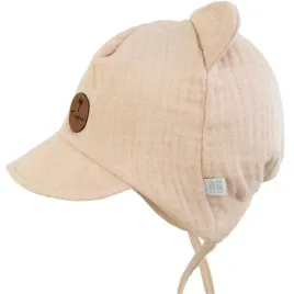 czapka-z-muslinu-letnia-z-daszkiem-bezowa-48-50