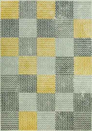 270x370-cm-dywan-luna-zolty-szary-patchwork-kratka-zygzak-mozaika