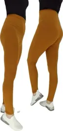 leginsy-dlugie-getry-damskie-miodowe-bambusowe-s