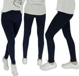 leginsy-damskie-granatowy-ocieplane-bezszwowe