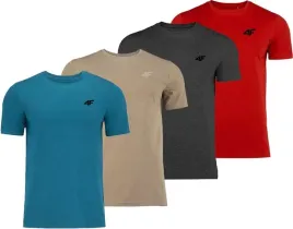 koszulka-meska-4f-t-shirt-bawelniany-na-co-dzien-zestaw-4-pak-r-xl