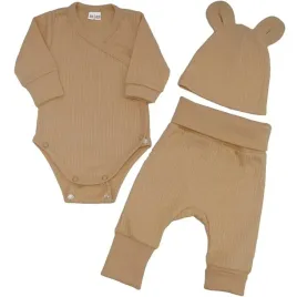 brazowy-komplet-3cz-niemowlecy-regulacja-wielkosci-w-prazek-62-68-wyprawka