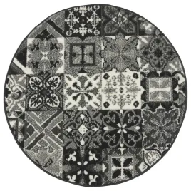 dywan-szary-okragly-do-salonu-patchwork-plytki-boho-ornament-sr-70-cm