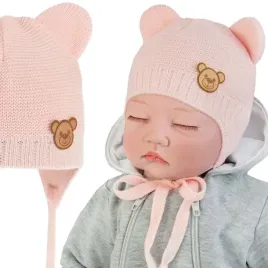 czapka-niemowleca-wiazana-wiosna-jesien-44-46