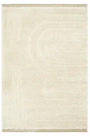 dywan-shaggy-do-salonu-kremowy-linie-geometryczny-art-deco-akra-120x170-cm